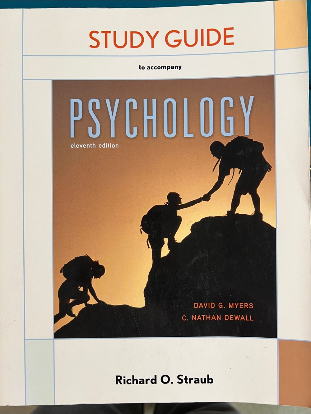 Psychology Study Guide 11th Edition by Richard O. Straub